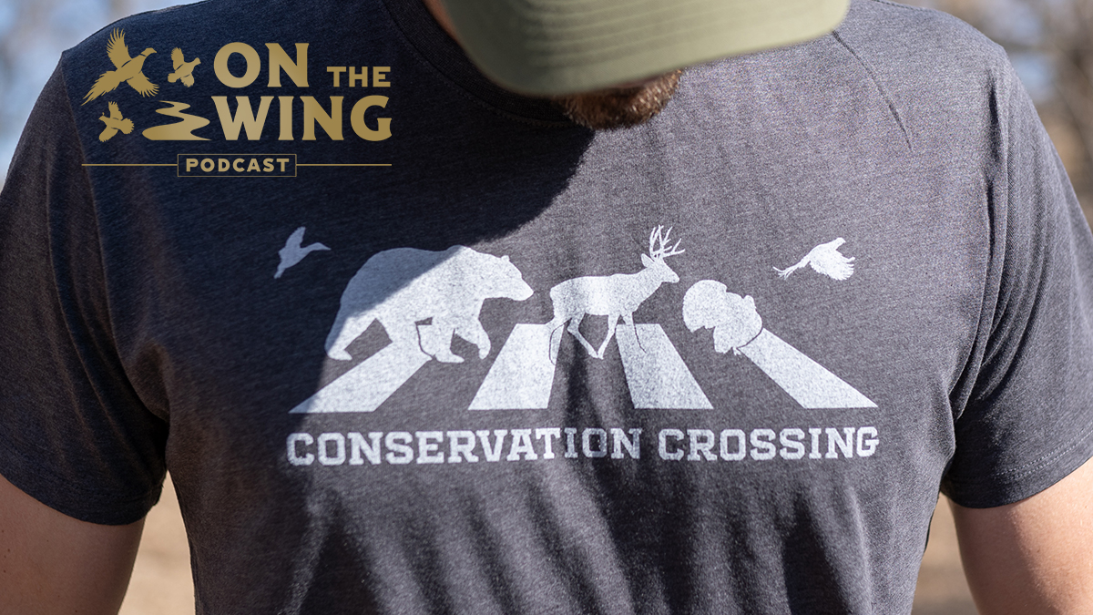 NEW ON THE WING PODCAST! We talk with brothers Sam &amp; Josh Soholt of <a href="/PublicLandTees/">Public Land Tees</a> about their "Conservation Crossing" effort bit.ly/3oEmBTS w/ <a href="/MuleDeerOrg/">Mule Deer Foundation</a> &amp; <a href="/NWTF_official/">The National Wild Turkey Federation</a> &amp; <a href="/Backcountry_H_A/">Backcountry Hunters & Anglers</a> &amp; <a href="/DeltaWaterfowl/">Delta Waterfowl</a> #publiclands