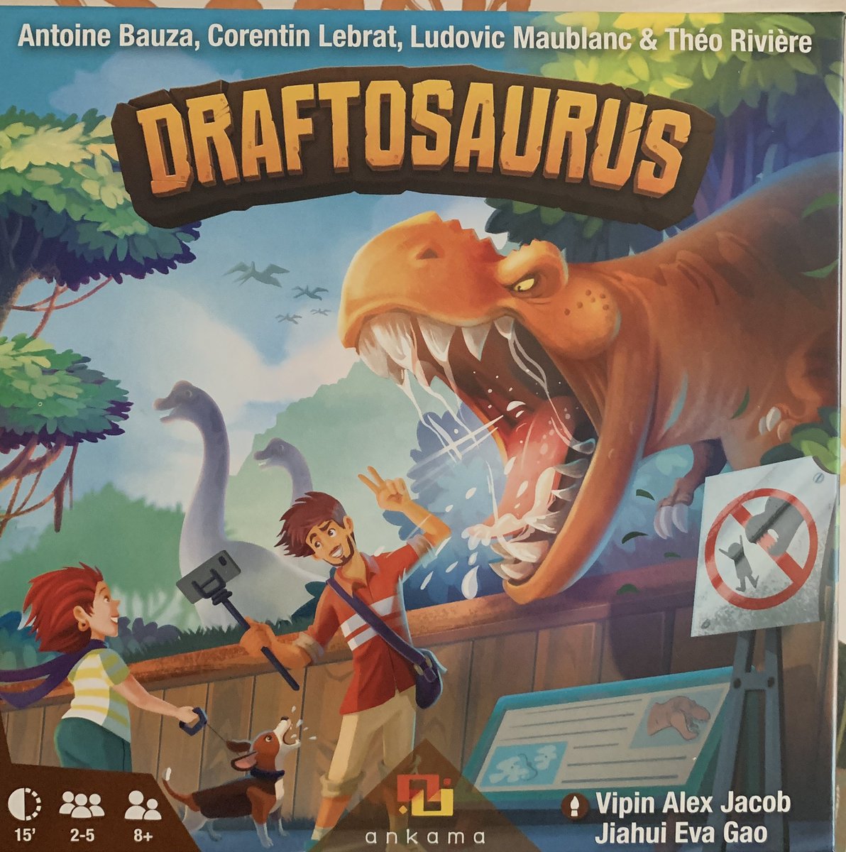Adler428's tweet photo. #gamenight #draftosaurus hope my son likes this one! https://t.co/zBXl35uGUY