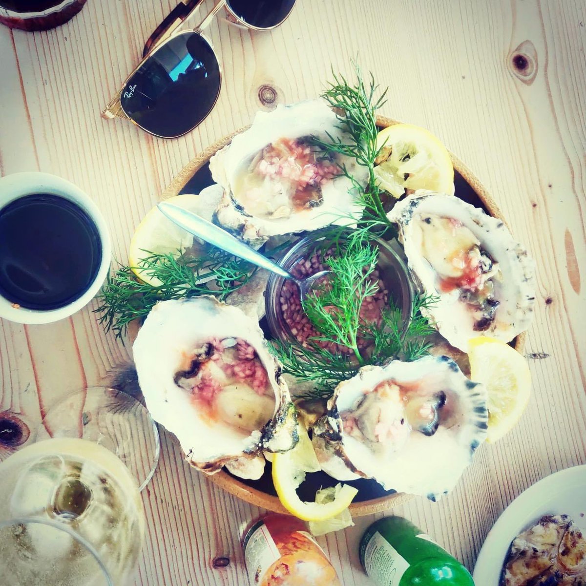 NunoPereira811's tweet photo. Days like these Iโve learned over the last 4 years to zoom out and focus on family and happiness, is because of crypto I can eat oysters and lobster! #cryptochangedmylife https://t.co/X0UK87wTp4
