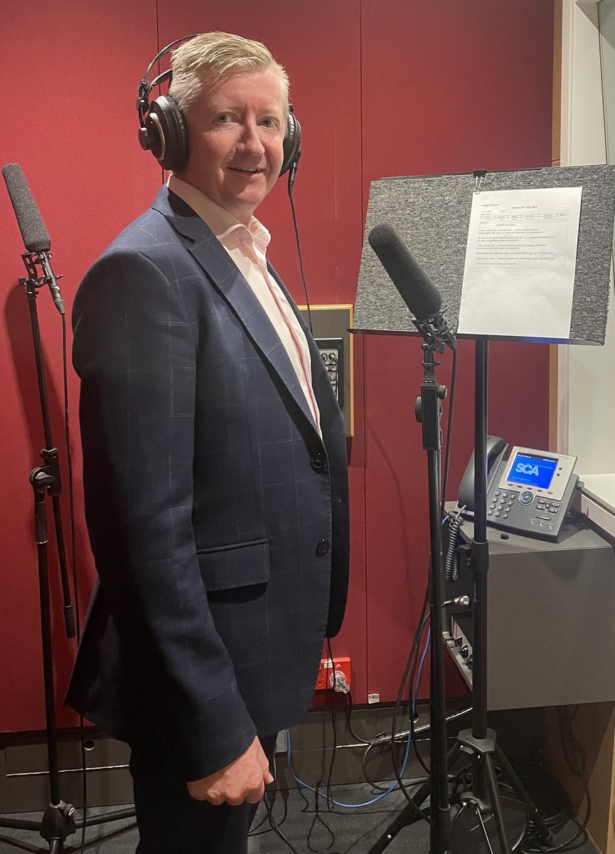 TdoyleTrevor's tweet photo. Tony Barron, Principal of the new Star Of The Sea School at Merrimac, is in the studio preparing an audio ad for Hit 90.9 and Triple M 92.5 #bcecluster6 ... Have a listen to it during “drive time” on the M1 to and from the Gold Coast. School is to open its doors in 2022... https://t.co/zaQ5vEwfO5