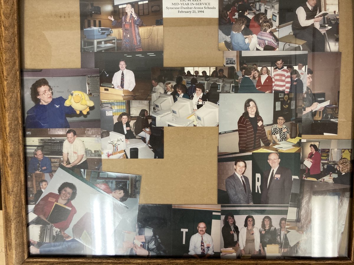 esu4nebraska's tweet photo. ESU 4 area mid year inservice - circa 1994. Are you in this photo? If so tag yourself. The things you find in storage. #becourageous #esu4 #1994 https://t.co/nvBmqFLawC