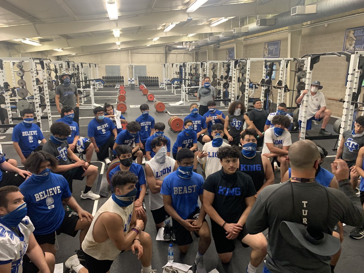 RLT_Football's tweet image. Tremendous work being done in the Lion's Den! Proud of what is happening here. #GATA