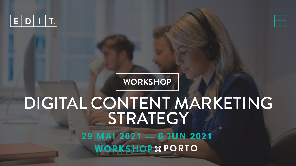 Neste workshop, que inícia no dia 29 de maio na EDIT. Porto, vais aprender a criar e a definir uma estratégia de marketing de conteúdos e no final da formação, estarás pronto para desenvolver uma estratégia multicanal.
ℹ️ Sabe mais aqui: bit.ly/2SQHXBB