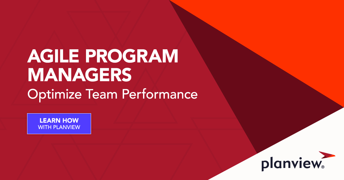 Planview on Twitter "No one said an Agile Program Manager's job was