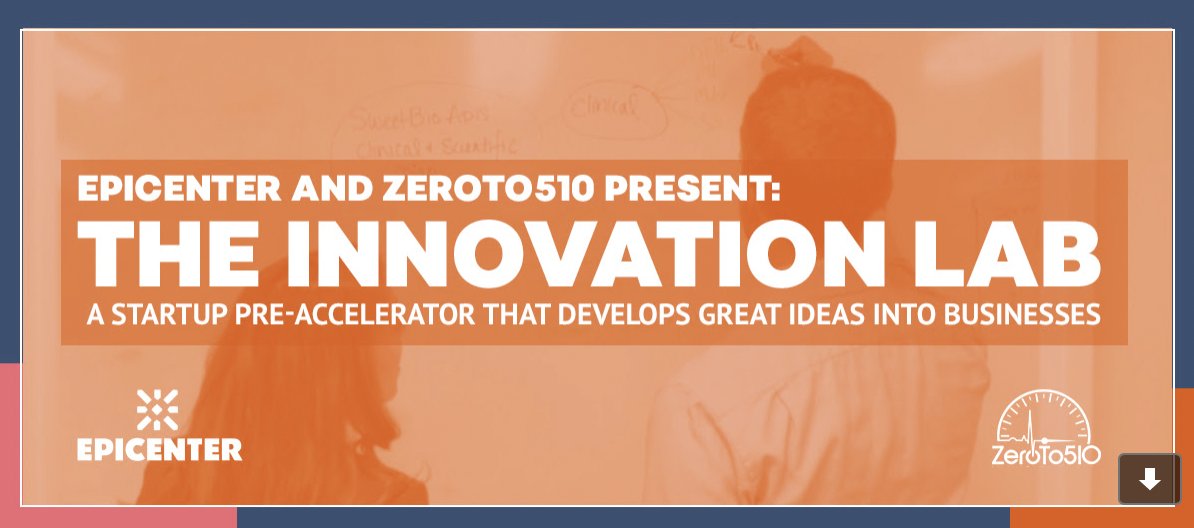 Zeroto510 (@zeroto510) on Twitter photo Are you working on an interesting tech or medical device business idea, but don’t know what to do next? If you are in the early stages of validating a new business concept, we recommend applying for <a href="/Zeroto510/">Zeroto510</a> and <a href="/epimemphis/">Epicenter Memphis</a> ' newest Innovation Lab! surveymonkey.com/r/2021pre-acce… Are you working on an interesting tech or medical device business idea, but don’t know what to do next? If you are in the early stages of validating a new business concept, we recommend applying for <a href="/Zeroto510/">Zeroto510</a> and <a href="/epimemphis/">Epicenter Memphis</a> ' newest Innovation Lab! surveymonkey.com/r/2021pre-acce…
