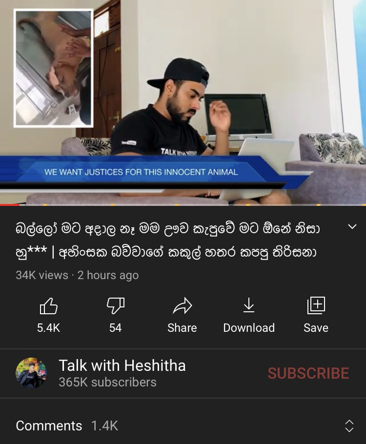 Heshitha_1's tweet photo. https://t.co/TOgfFZO5Wo 👈🏻 please check out this video i made , We want justice for this innocent puppy , the second photo shows the suspect @GotabayaR @RajapaksaNamal @CallPali #pray_for_kane @SriLankaPolice2 @otaradel https://t.co/izYlkilrc7
