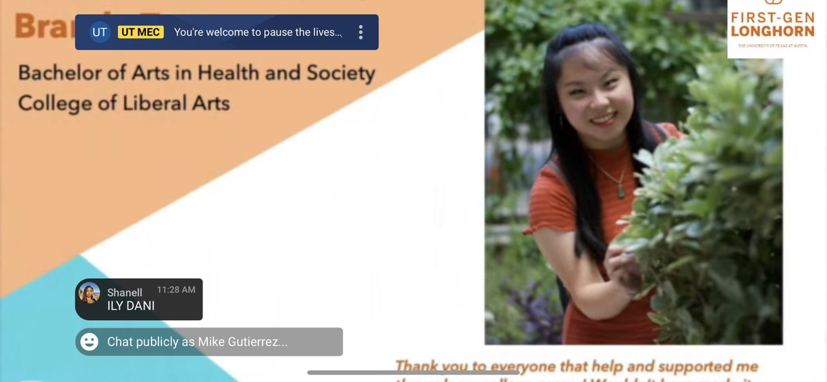 m_gutierrez13's tweet image. A few of the students I’ve had the privilege of working with during their time @UTAustin @UTAustinSSI @possefoundation @kipptexas @KIPP thank you for being part of #UTFirstGenGrad #firstgenlonghorns