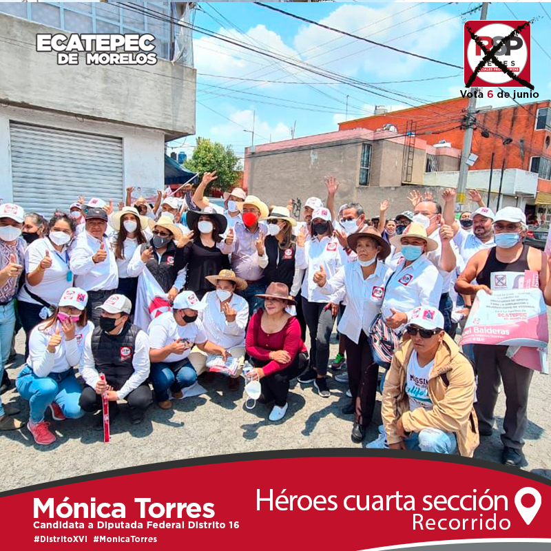 monicatorresrsp's tweet photo. Comenzamos la semana este lunes con un recorrido por Héroes cuarta sección podemos unir fuerzas y trabajar en conjunto para 𝐒𝐚𝐧𝐚𝐫 𝐌𝐞́𝐱𝐢𝐜𝐨
#MonicaTorres #DistritoXVI #MujeresAlCongreso #SanarAMexico #SanarAEdoMex #JuntosAdelante #EcatepexTlanepantla #RSP https://t.co/kNMKxTYv0R