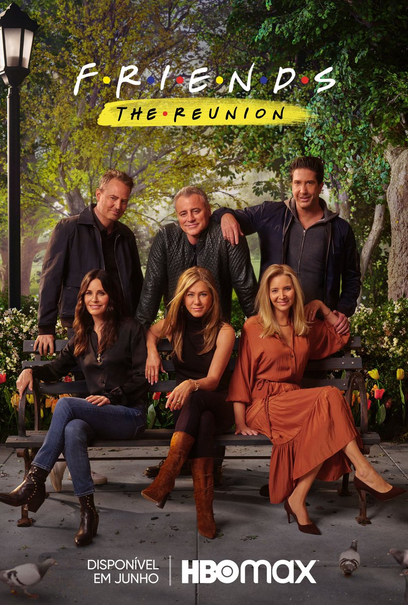 aniston_br's tweet photo. Poster oficial de ‘Friends: The Reunion’ https://t.co/s5dlgCEiqd