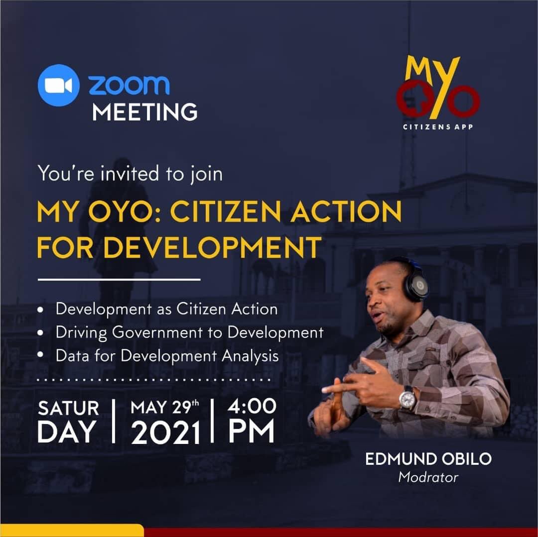 eobilo's tweet photo. Meeting for development…
Be there!
Register here https://t.co/66GPH88zt6

Download My OYO Citizens App on Google store/iOS 
https://t.co/pFTPSFXEDG

@myoyoapp 
#MyOyo https://t.co/elEBDTA7Ew