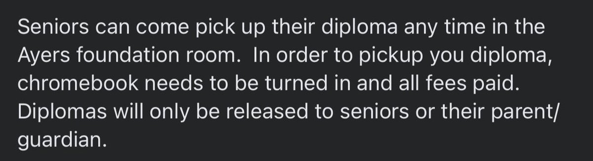 Seniors <a href="/lchs_co2021/">LCHS Class of 2021</a> see the announcement below concerning diplomas... <a href="/brianporter1717/">Brian Porter</a>