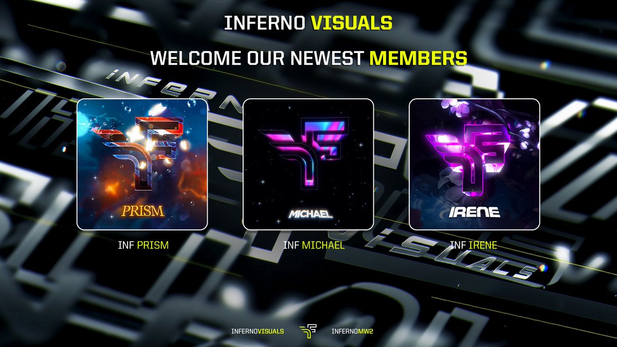 InfernoVisuals's tweet image. Welcome our newest addition of designers to the team with a follow! 🧡
 
🖌️@Cyberhills1
🖌️ @ApparelMerp
🖌️ @SevGarfield

#InfernoVisuals