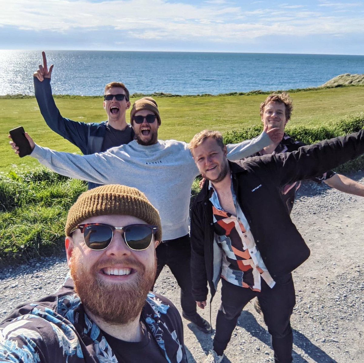 IamTomWalker's tweet image. A class few days away with the lads for the first time in forever 🙌☀️ We even managed to convince the sun to come out for a bit