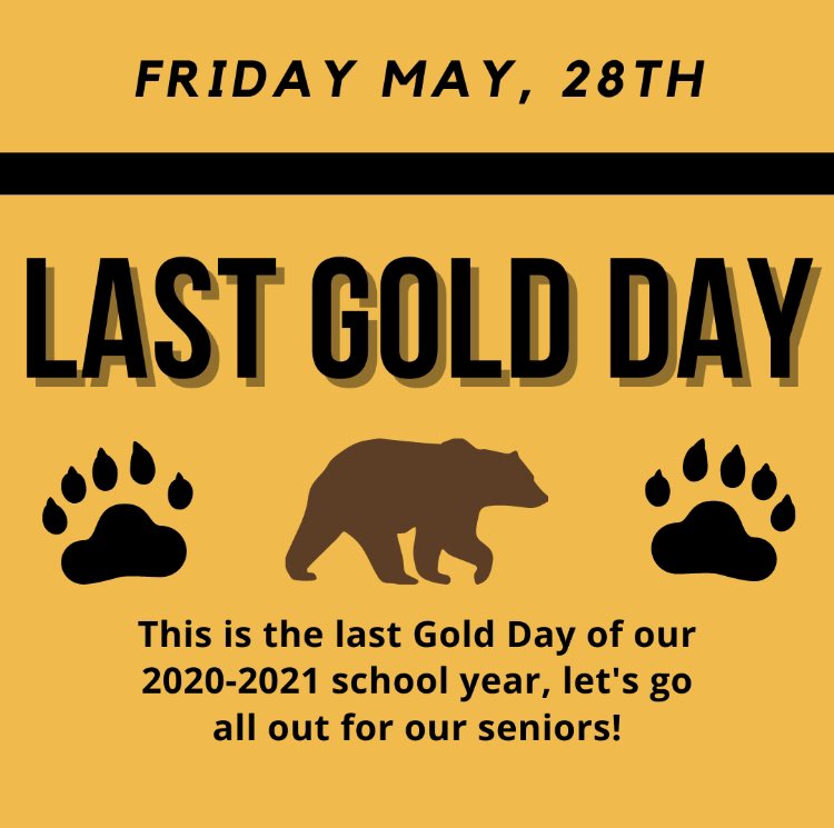 ⭐️LAST GOLD DAY OF THE SCHOOL YEAR⭐️