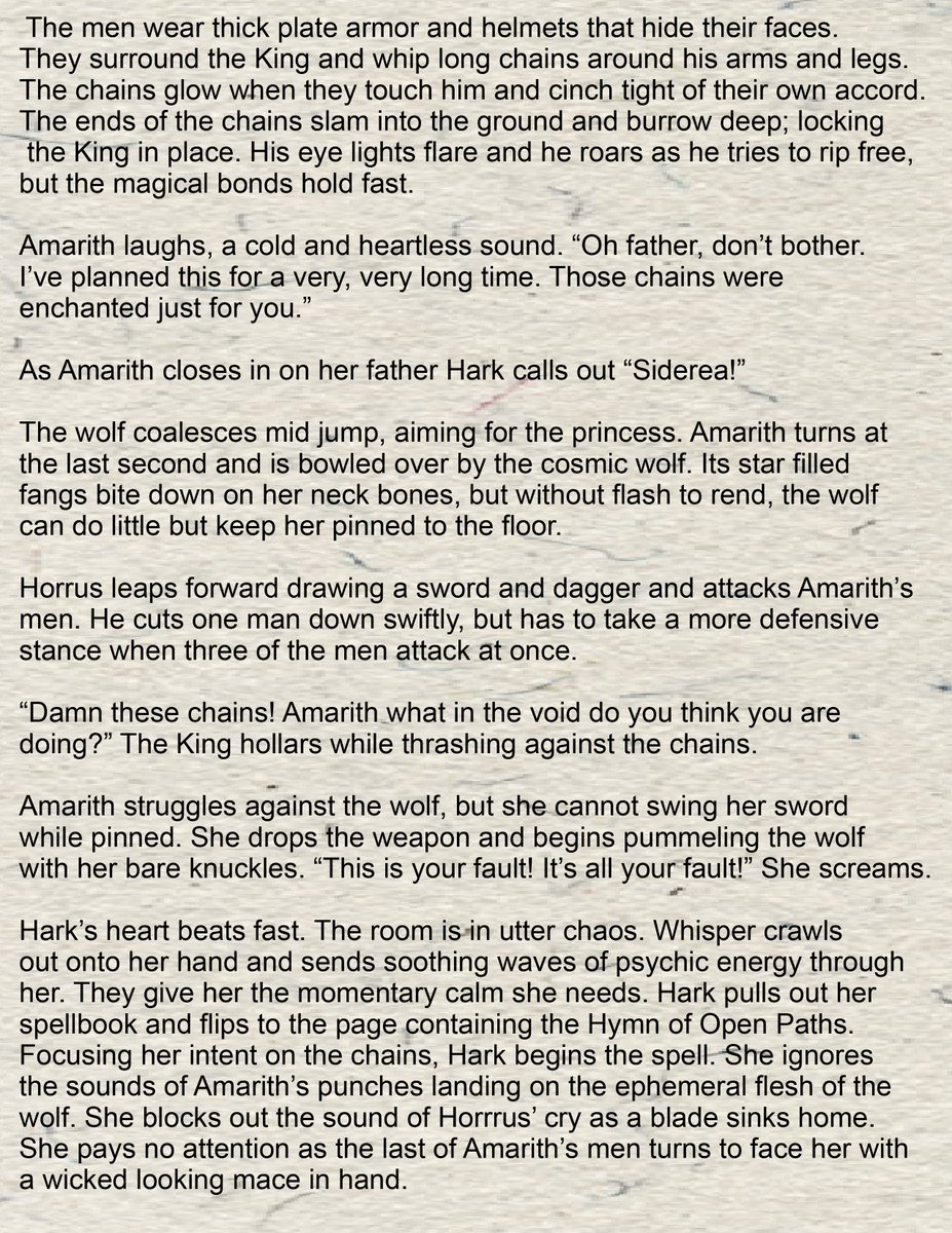 Harkventure's tweet photo. Amarith attacks! #twitterDnD #harkventure #intfic
Text Version here: https://t.co/1pI0Jucp6B https://t.co/ReKhSdxCro