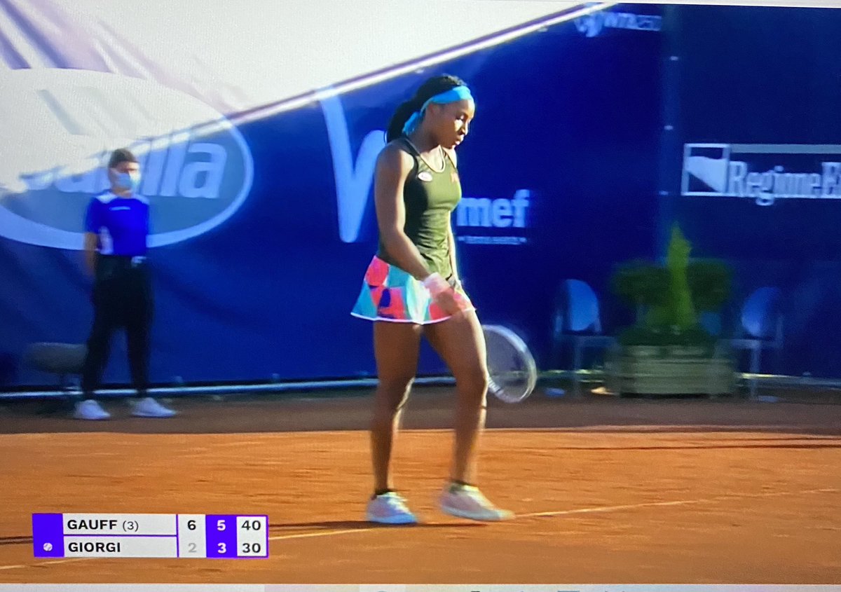 LoliLondon's tweet photo. Coco showed why some players just are deemed to make it

while others find lots of excuses in their career why they dont progress.
Giorgi is a classic case !

Coco in the QuaterFinal - its an all American affair 😉
#ParmaOpen https://t.co/b2p972Ol4R