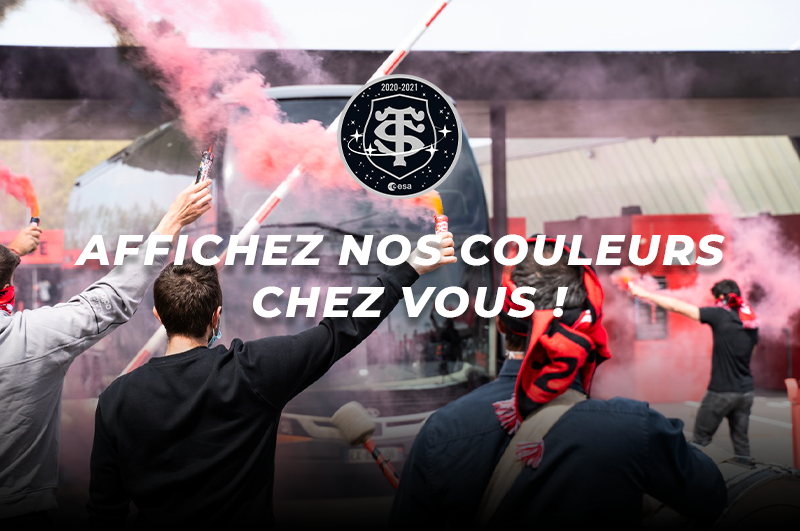 StadeToulousain's tweet photo. Si vous supportez le Stade Toulousain : ᴀғғɪᴄʜᴇᴢ ɴᴏs ᴄᴏᴜʟᴇᴜʀs ᴄʜᴇᴢ ᴠᴏᴜs ! 🚩🏴

#FamilleST, on attend vos plus belles photos en commentaires 🤩

#STSR #MissionEurope https://t.co/wO3t5ajJZH