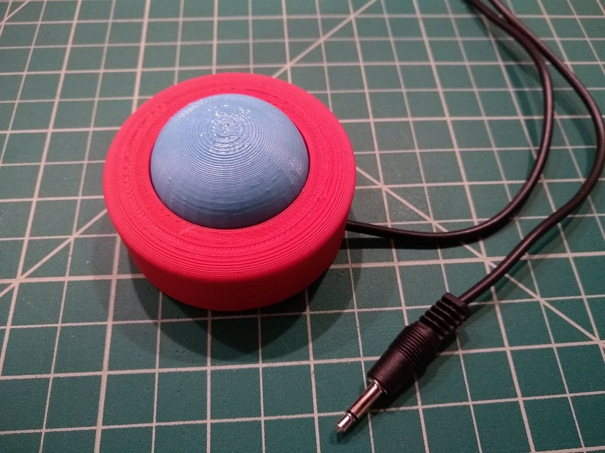 Learn how Nick Taluzek used Tinkercad to design this inexpensive adaptive switch for people with physical disabilities. instructables.com/id/Create-Adap…