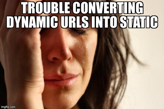 overflow_meme's tweet image. Trouble converting dynamic urls into static stackoverflow.com/questions/6760… #htaccess #modrewrite #apache