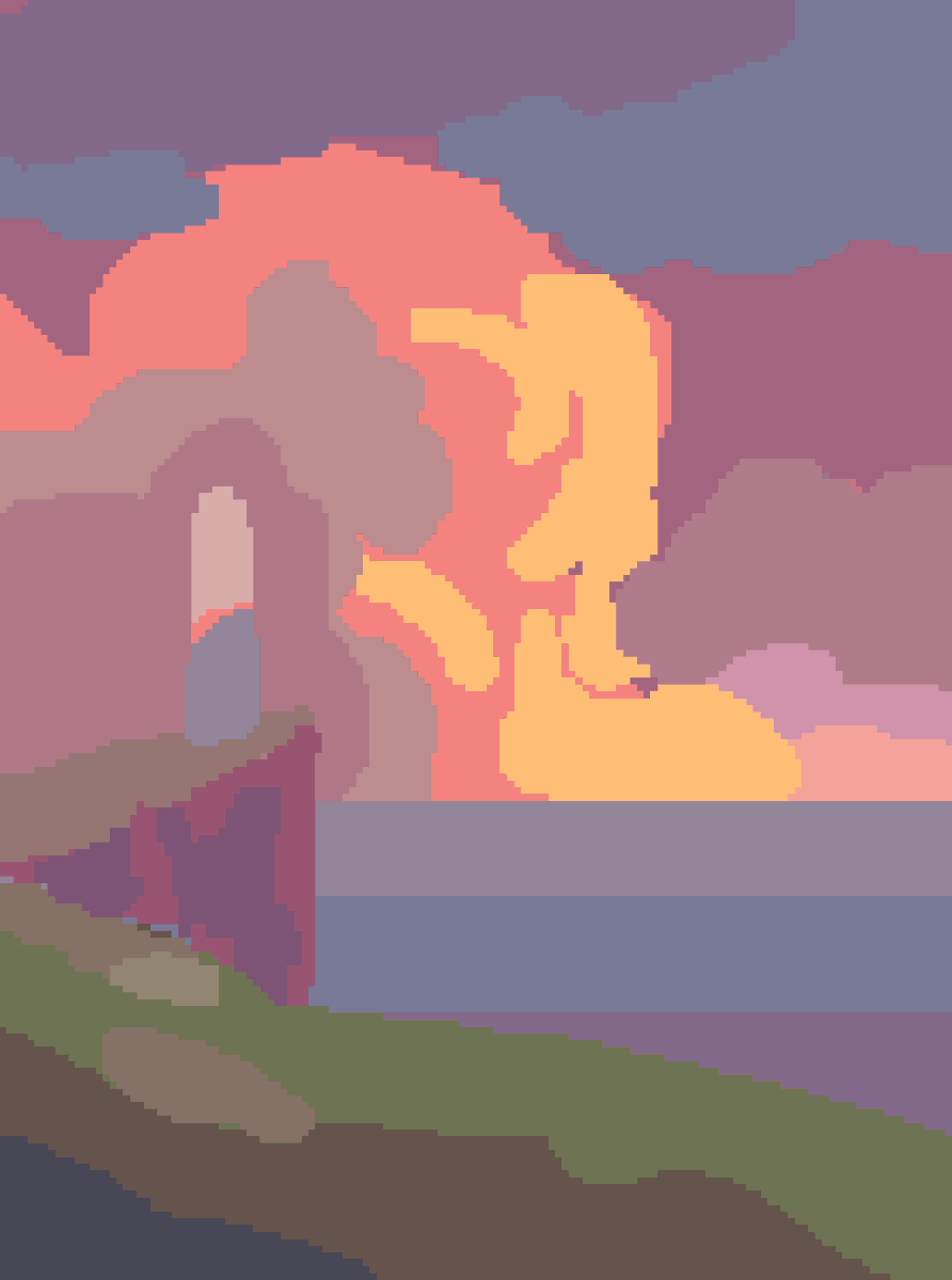 Nerkin Jesus Campos Sketch Final Pixelart ドット絵