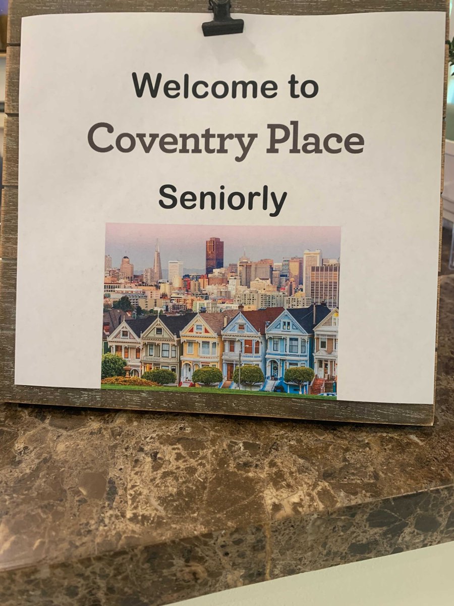 Thanks for the love Senior Resource Group's Coventry Place! We love partnering with you in beautiful #SanFrancisco