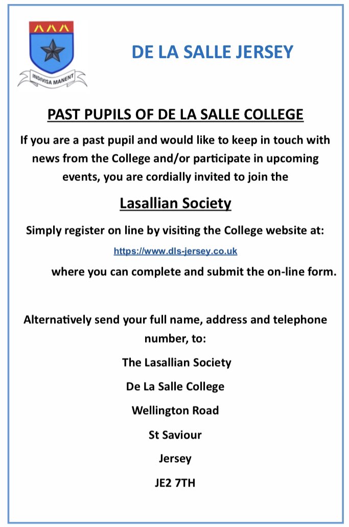 DLSjsy's tweet photo. Inviting all #DLSAlumni to connect! https://t.co/959Nm919ke