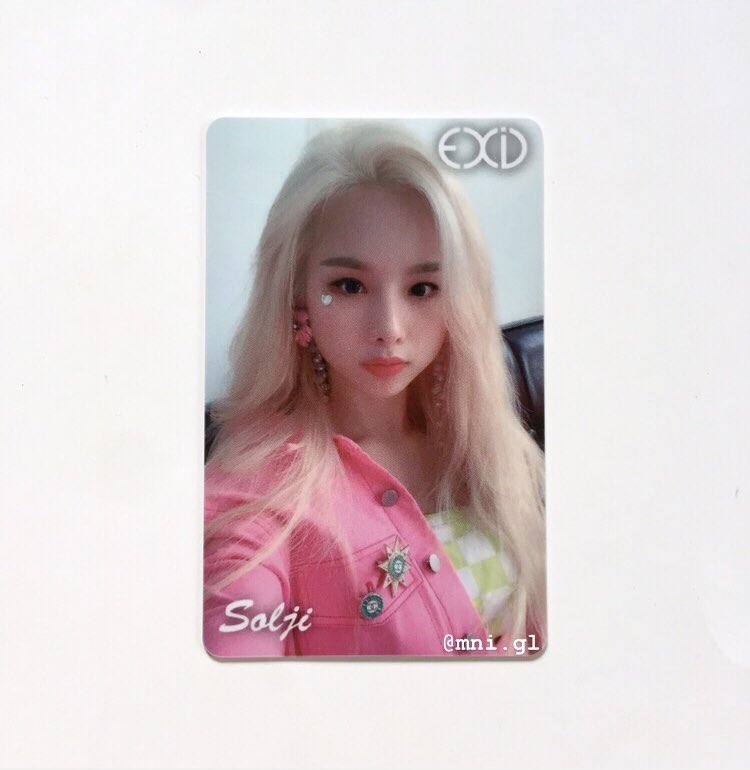 mniglceline's tweet photo. [ORDER]
 EXID Solji WE photocard $7

#exid #exidalbum #exidsell #exidphotocard #exidhani #exidlady #exidhyelin #exidle #exidsolji #exidjeonghwa #albumexid #wtsexid #mniglstuff #exid小卡 #exidwe #exidfullmoon #wtskpop #kpop ￼   #kpopphotocard https://t.co/DZt3172Fmt