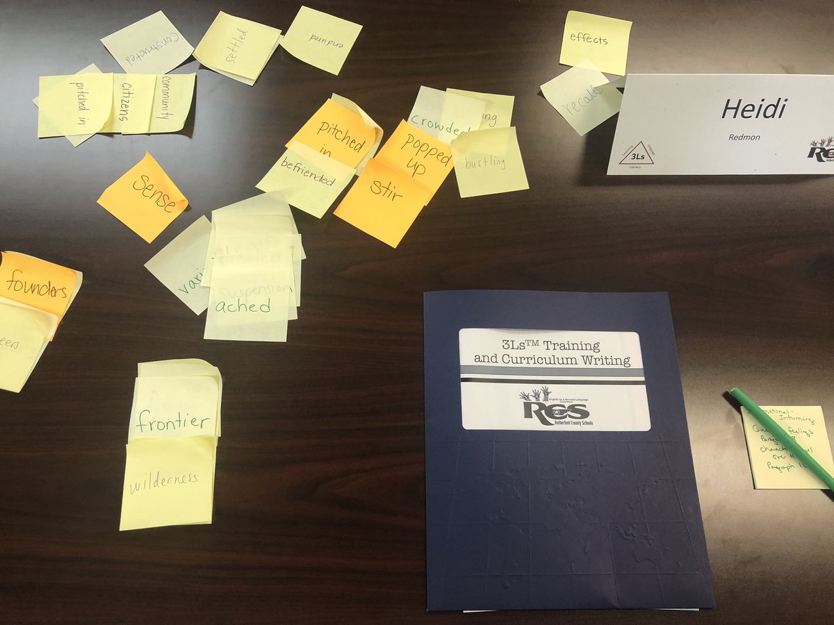 It is a great day when you get to collaborate with phenomenal ESL teachers from across the county with the common goal of working together to write curriculum for our students!  
#eslrocks <a href="/BWilliamsESL/">Beth Williams</a>