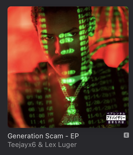 d0tslash's tweet photo. going through iTunes recent albums I see @teejayx6 with some more #scamrap on deck. cc / @fsckewe https://t.co/H483Yk3YPY https://t.co/HHZxTpREIo