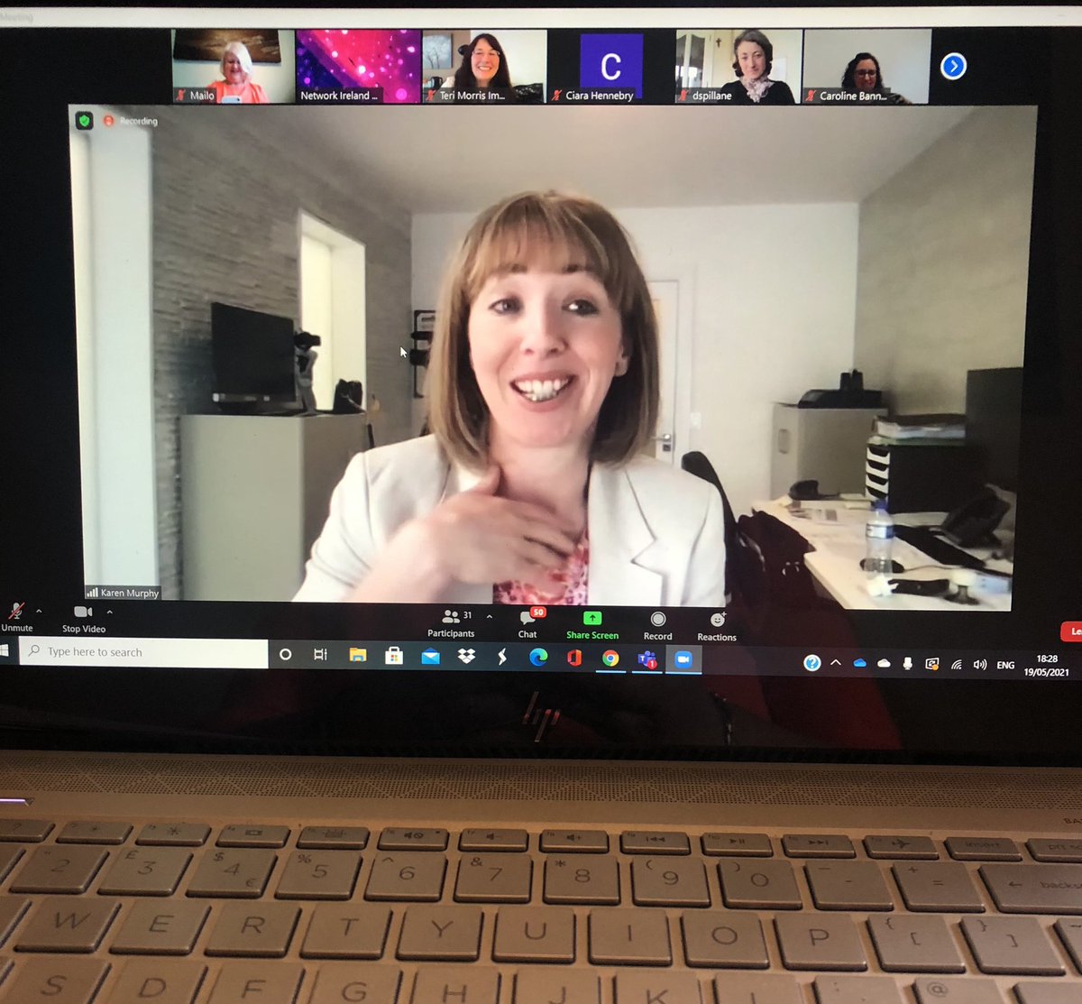 .... and the winner of the <a href="/NetIrlWaterford/">Network Waterford</a> Power Within Champion Businesswoman of the Year Award 2021 is Karen Murphy <a href="/MurphyLarkin/">Murphy Larkin Timber Products</a> 💫