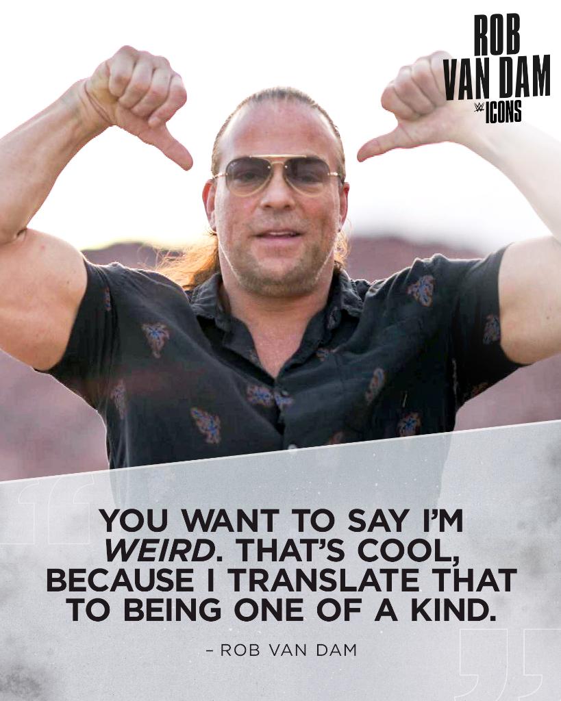 WWE Network (@wwenetwork) on Twitter photo .<a href="/TherealRVD/">Rob Van Dam</a> dishing out life lessons on the latest #WWEIcons.
Stream anytime on @PeacockTV ▶️ ms.spr.ly/6013VaLE3 .<a href="/TherealRVD/">Rob Van Dam</a> dishing out life lessons on the latest #WWEIcons.
Stream anytime on @PeacockTV ▶️ ms.spr.ly/6013VaLE3