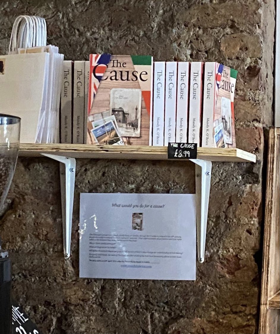 MandyKOBrien1's tweet photo. #TheCause_mkob has a new home #donde #irishhistory #HistoricalFiction #1970s #1980s #easterrising Please RT https://t.co/wRbQ8gAgtm
