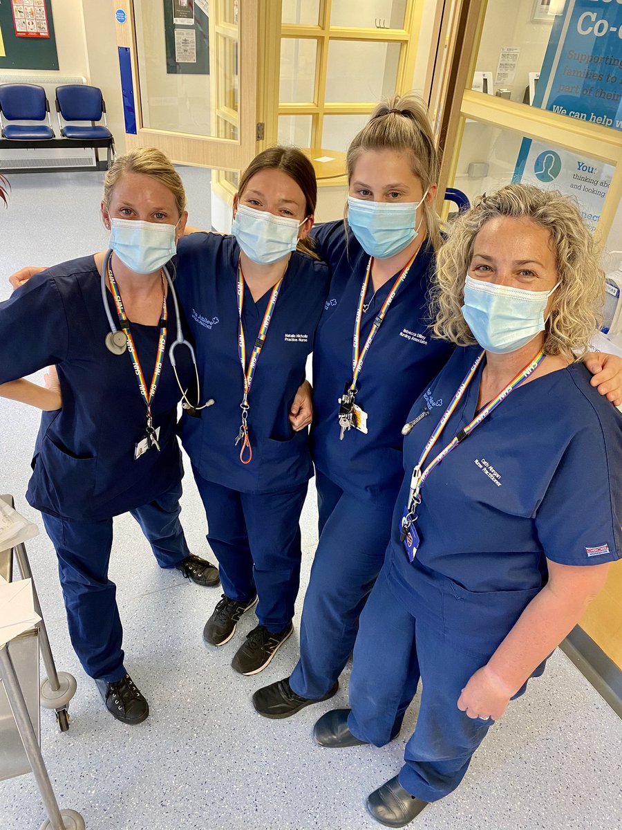 #teamwork we couldn’t do it with out our lovely nurses . See you soon Natalie to help out😀 @WeGPNs <a href="/BeckyRLD/">Becky Dilley</a> <a href="/Holly_Taylor198/">Archie taylor</a> <a href="/daisyflower88/">Cath</a> <a href="/NurseinPractice/">Nursing in Practice</a>