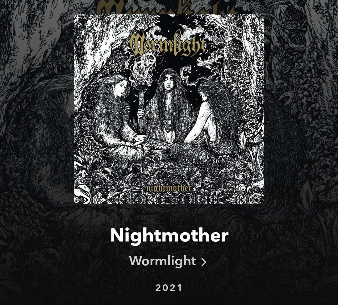 diegostl7's tweet photo. #Escuchando #NowPlaying #Recomendación

Repaso a este trabajo oscuramente dramático y siniestro.

#Wormlight #Nightmother
2021🇸🇪
#BlackMetal https://t.co/UsPRGQFLqY