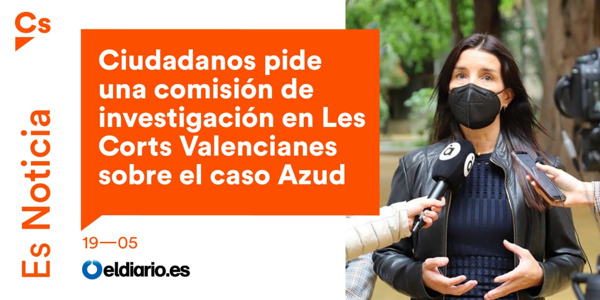 CsCValenciana's tweet photo. 🏛 Pedimos una comisión de investigación sobre el caso Azud.
‼️ Las últimas noticias apuntan a una presunta financiación irregular del PSPV.

🍊 @rut_merino "Es esencial esclarecer todas las dudas y depurar responsabilidades políticas"

🗞 En @eldiariocv https://t.co/L3Baabk3ya https://t.co/JkZQYhr8ND