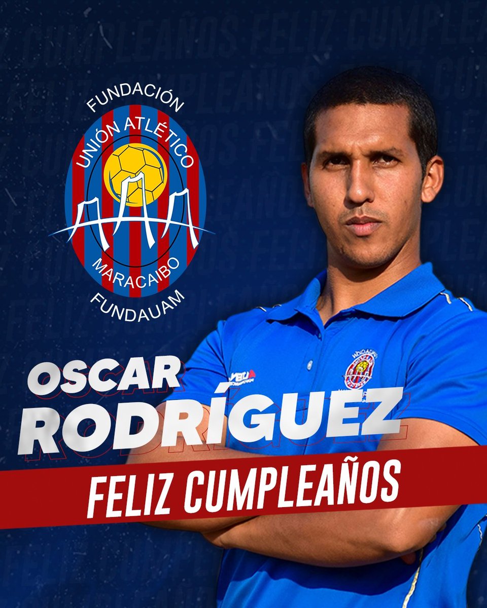 En #Fundauam estamos de celebración por el cumpleaños de nuestro entrenador y preparador físico, Oscar Rodríguez. 🎉

Gracias por tu pasión, entrega y compromiso. ¡Qué vengan más éxitos para ti! 💙❤️