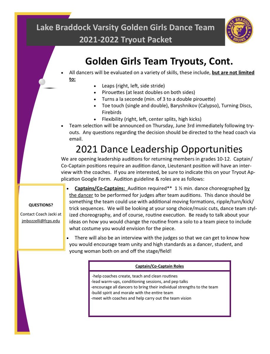 Lake Braddock Varsity Dance Team tweet media