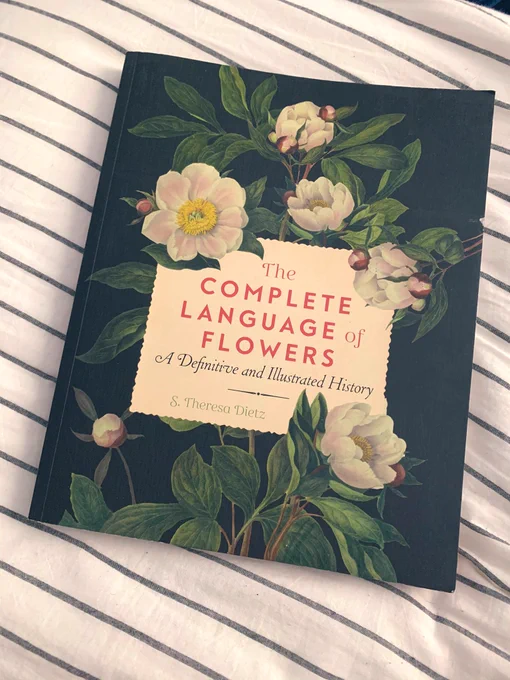 Last rec of the morning, this is just an absolutely lovely guide on flowers, covers folklore too on some!! Really thorough and the layouts are so easy and eye pleasing too! 