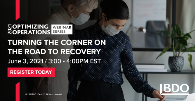 _NatashaMorales's tweet photo. A year into the pandemic, business leaders are reviewing the ways their organizations have changed and examining lessons learned. Join @BDO_USA's 6/3 #webinar for a discussion on what can be learned from the past year and plans for moving forward: https://t.co/e9qqNYUQUC https://t.co/GHTFgu4753