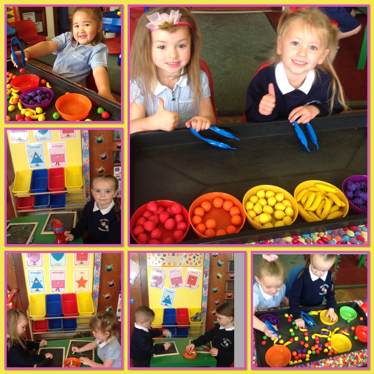 HolyChildPSBel's tweet image. Lots of sorting and shape practise in the Nursery!
#nationalnumeracyday2021 #mathsisfun #practicalmath
@Nat_Numeracy