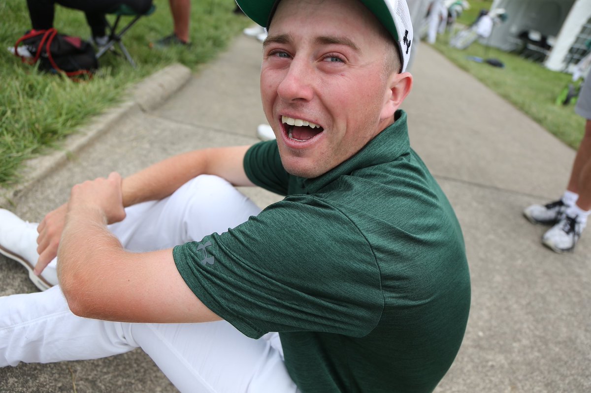 UAB_MGOLF's tweet photo. I’M NOT CRYING, YOU’RE CRYING 😭😭😭

Blazers saved the best for last!! 

#NCAAGolf #WinAsOne https://t.co/KrHnRhGuwd