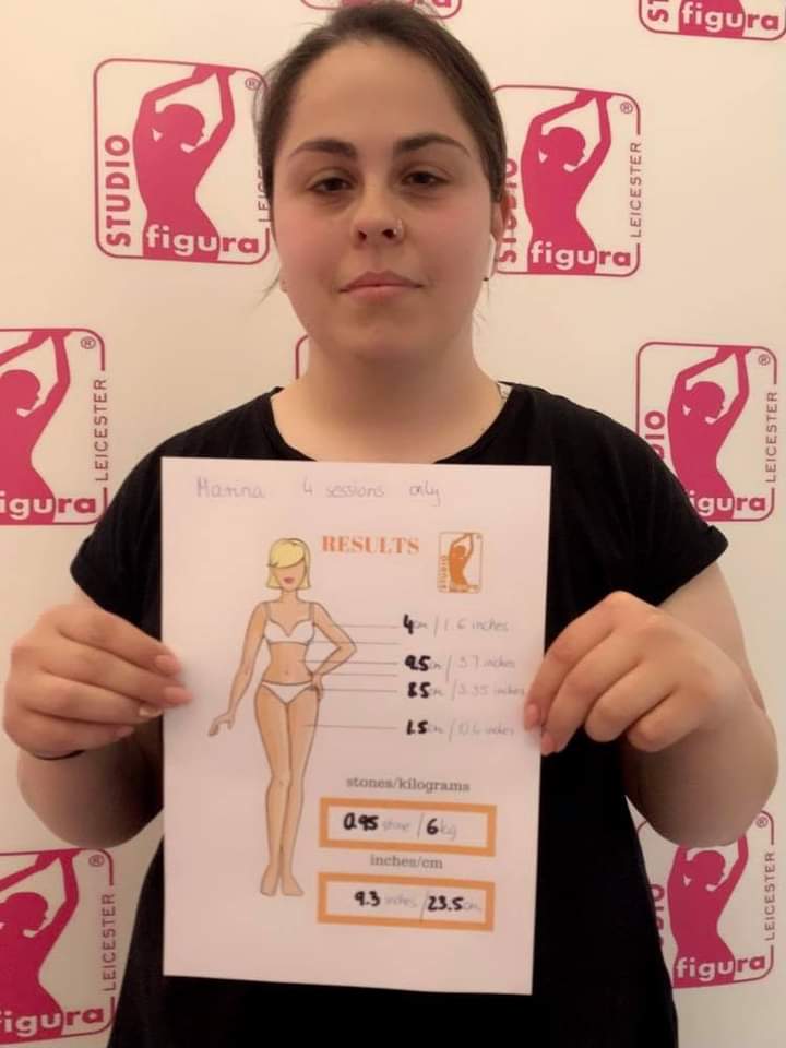StudioFigLEIC's tweet photo. Wow Wow Wow! 
4 sessions in 2 weeks, 6kg less (nearly 1 stone) and 23.5 cm down! 
Keep going girl, we are soooooooo proud of you‼️
Ring us to book your FREE consultation!
#weightloss
#Leicester 
#studiofigura https://t.co/UmoDrDKdHI