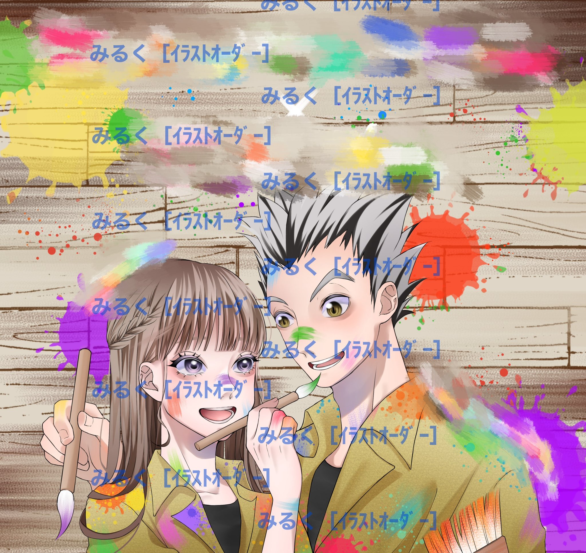 みるく ｲﾗｽﾄｵｰﾀﾞｰ Usagi123irasuto Twitter