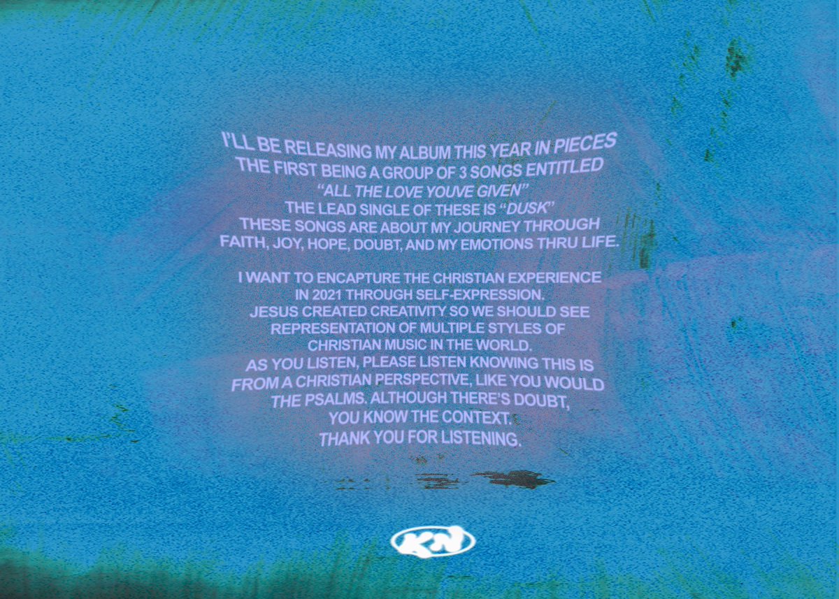 THEME OF MY MUSIC THIS YEAR. ALBUM ON THE WAY