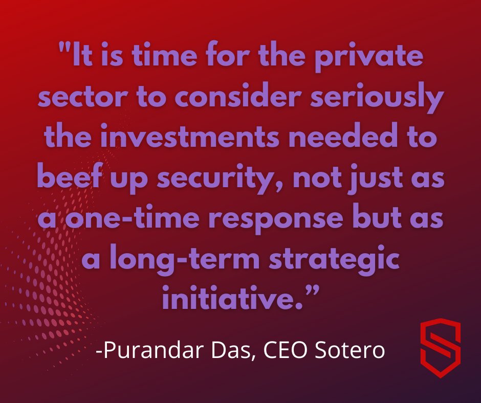 SoteroSecure's tweet image. If you didn&apos;t catch last weeks Solutions Review: The Colonial Pipeline Hack, get caught up and read what Purandar Das, Co-founder and CEO of Sotero has to say on this ransomware attack: bit.ly/3fr35WG #ransomwareattack #dataencryptiontechnology