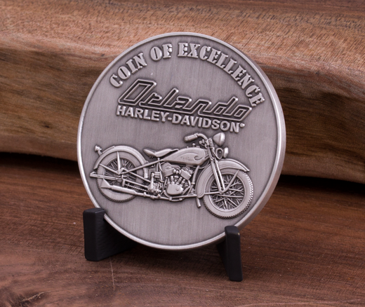 Coins4Anything's tweet photo. Harley Davidson coin! #customcoin https://t.co/fZyEIEcKOo https://t.co/Z7reSYW96y