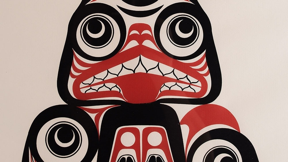 Bill Reid described Dogfish Woman as “the most desirable and fascinating woman from myth-time.”
⁠
Haida Dogfish by Bill Reid (Haida).