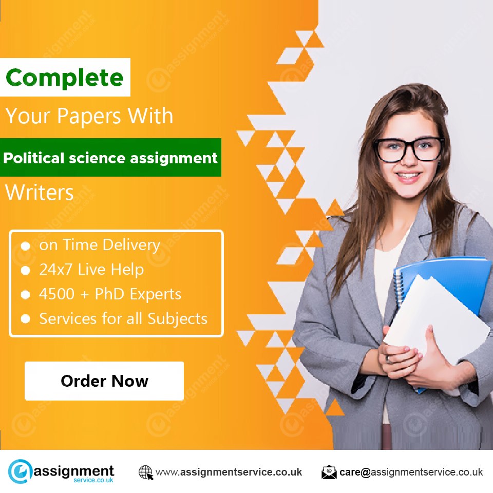 Assignment_UK's tweet image. Need online Political science assignment help? Get help with political science assignment writers for top quality & plagiarism free work. Live Help. Order Now!
.
.
#politicalscienceassignment #politicalscienceassignmentwriting #politicalscienceassignmenthelp