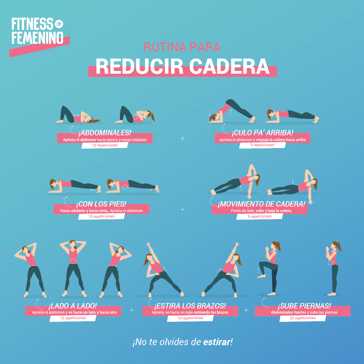 Rutina express para reducir caderas, no te la pierdas💪

Visita nuestro blog para más: bit.ly/32edHSB 👈

#FitnessenFemenino #FefGirls #Caderas #FitnesFemmes #MujeresFit