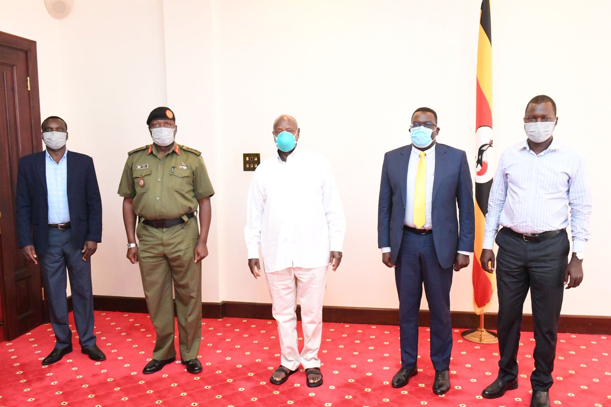 KagutaMuseveni's tweet image. I met leaders of the G9 group led by Ambassador Ocheger Nelson at State House Entebbe yesterday. This is a group of volunteers from Teso sub-region.  We had discussions on catalyzing the economic growth empowerment of Teso and consolidating NRM's economic gains in the region.